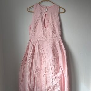Commense Sleeveless Maxi Dress in Light Pink
